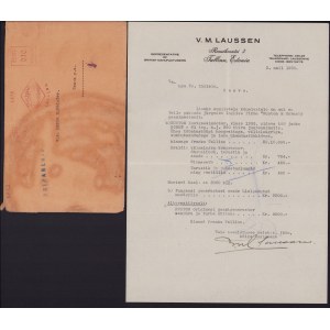 Estonia Tallinn - Keava Business papers envelope with offer 1938