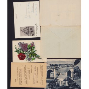 Estonia, Russia USSR - Group of envelopes & postcards 1939-1941 (6)