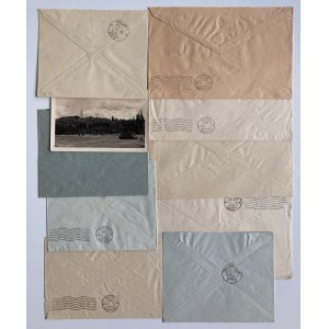 Estonia, Russia USSR - Group of envelopes & postcard 1940-1941 (10)