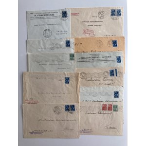 Estonia, Russia USSR - Group of envelopes 1940-1941 (11)
