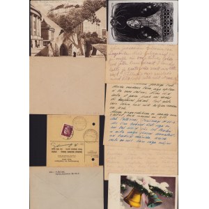 Estonia, German Occupation II World War - Group of envelopes & postcards 1941-1944 (10)