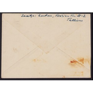 Estonia Cancelled Envelope 1942 - Tallinn