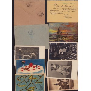 Estonia, Russia USSR - Group of envelopes & postcards 1945 (10)