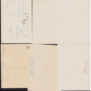 Estonia, Russia USSR - Group of Cancelled postcards & envelopes - Tallinn Üldlaulupidu XX 1960 & 100a. Eesti Laulupidu 1