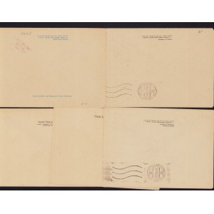 Estonia, Russia USSR Group of Envelopes 1962-1970 - Tartu-Petseri, Pärnu-Lelle, Leningrad-Tallinn, Viljandi-Tallin (5)