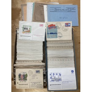 Large collection of envelopes Estonia, Russia USSR