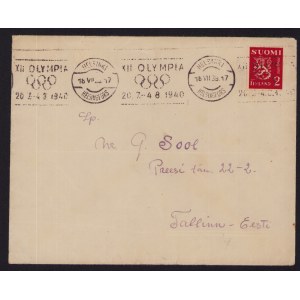 Finland Envelope 1939 - XII Olympia