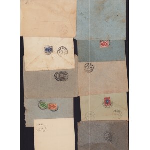 Group of envelopes - Estonia, Russia 1896-1917 (10)