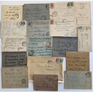 Estonia, Russia - Group of envelopes 1901-1918 (16)