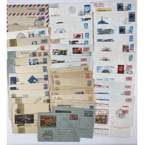 Russia USSR, Italy, Germany - mostly envelopes with cinema & movie theme (78)