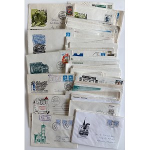 Estonia, Russia USSR mostly envelopes & postcards - Gatherings of philatelists 1967-1994 (372)