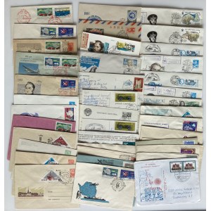 Russia, USSR, Germany - Group of envelopes & postcards - The North Pole (81)