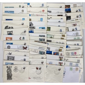 Estonia, Russia USSR - Group of envelopes & postcards 1987-1992 - mostly envelopes & postcards Estonian people, events,