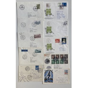 Estonia, Sweden ESTIKA - Group of envelopes & postcard (10)