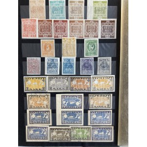 Collection of Estonian fake stamps