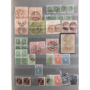 Collection of stamps Estonia, German Occupation II World War, Russia USSR, with variations
