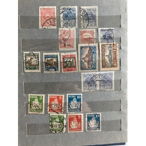Collection of stamps - Mostly Estonia, some Germany, Russia USSR occupation