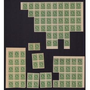Estonia Group of Stamps - Stamp blocks 10 penni