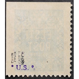 Estonia stamp 15 K - 2 sides unperforated 1918, 24./30. Nov.