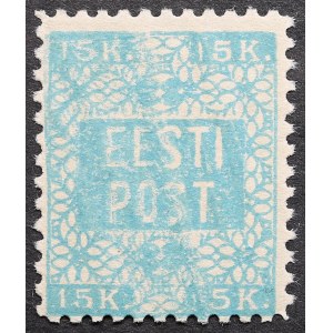 Estonia stamp 15 K 1918, 24./30. Nov.