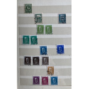 Collection of Estonian stamps