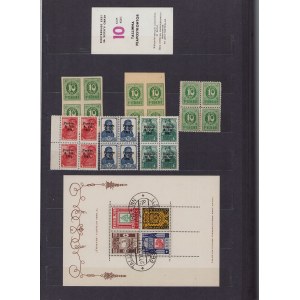 German Occupation II World War, Russia USSR, Sweden, Finland - Collection of Stamps & philatelic items