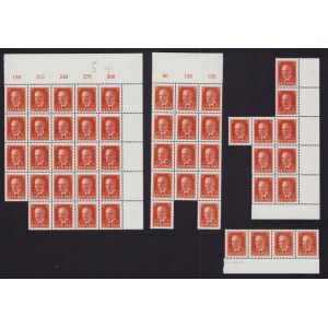 Estonia Group of Stamps - Stamp blocks Konstantin Päts 3 senti