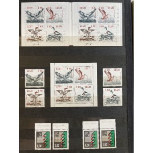 Estonia Collection of stamps 1991-1996, some collectors items