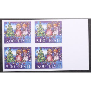 Estonia stamps, Christmas, 1998, Imperforate