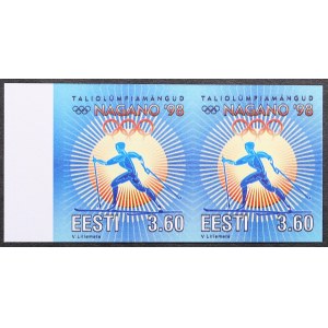 Estonia stamps, Nagano Winter Olympics, 1998, Imperforate