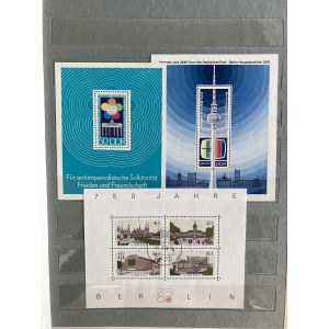 Collection of World Stamps - the Republic of Democratic Germany, Finland, Romania, Russia USSR, DPR Korea etc