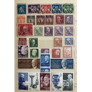 Collection of Stamps - Russia, Sweden, Germany, Finland, Italy, Poland, Israel, Latvia, Belgium etc