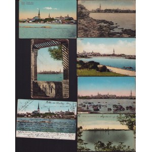 Estonia, Russia Group of postcards - Tallinn (7)