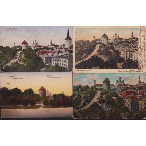 Estonia, Russia Group of postcards - Tallinn, Reval - Harju tänava mägi (4)