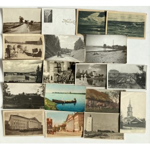 Group of postcards - mostly Estonian places (35)