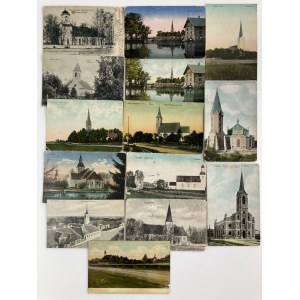 Estonia, Russia - Group of postcards - Churches (14)