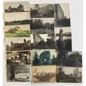 Estonia Group of postcards - Rakvere & Viljandi Castle ruins (15)
