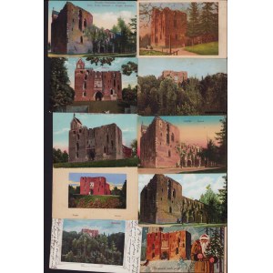 Estonia, Russia Group of postcards - Tartu, Dorpat - Toome varemed (10)