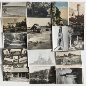 Estonia Group of postcards - mostly Estonian places (35)