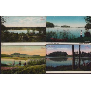 Estonia, Russia Group of postcards - Kolga-Mähuste, Kolga-Järwi, Wiljandi järw, Pühajärv Kangru laht before 1940 (4)