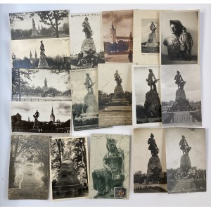 Estonia Group of postcards - sights of Tallinn - monuments (17)