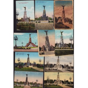 Estonia, Russia Group of postcards - Tallinn - Kadriorg Russalka (10)