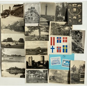 Group of postcards - mostly Estonian places (35)
