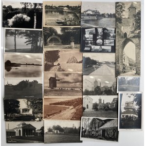 Group of postcards - mostly Estonian places (40)
