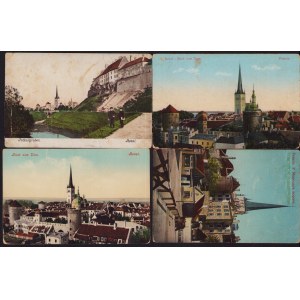 Estonia, Russia Group of postcards - Tallinn, Reval before 1940 (4)