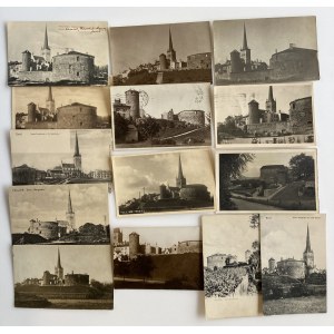 Estonia Group of postcards - sights of Tallinn, Fat Margareta (14)