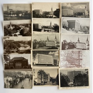 Estonia Group of postcards - sights of Tallinn, Freedom Square (15)
