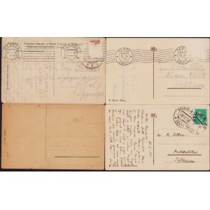 Estonia, Russia Group of postcards - Elva, Uterna kõrts, Keila, Vormsi Tuulik before 1940 (4)