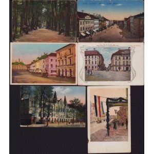 Estonia, Russia Group of postcards - Tartu, Dorpat - Suur turg, Toomallee (6)