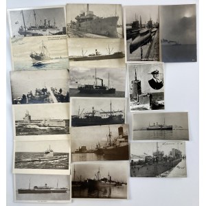 Estonia Group of postcards - sights of Tallinn - Ships (17)